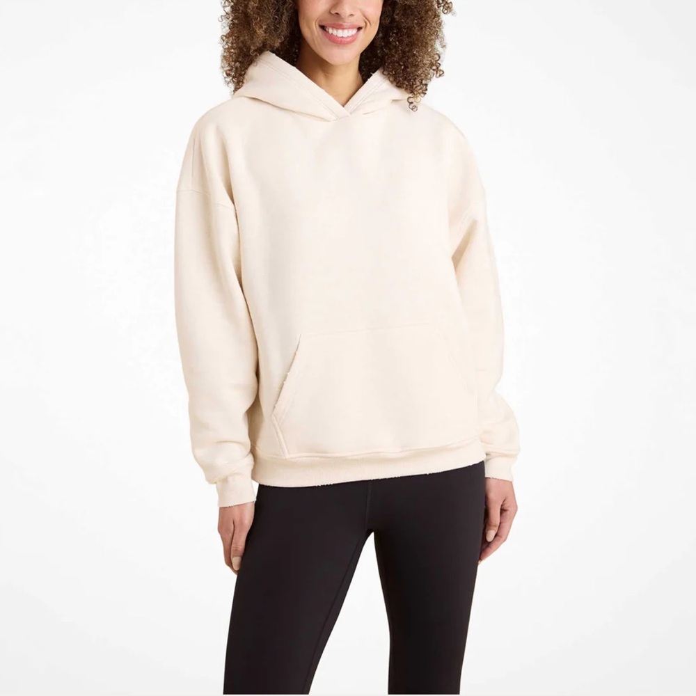 NWT Nuuds Vintage Hoodie Heather Bone